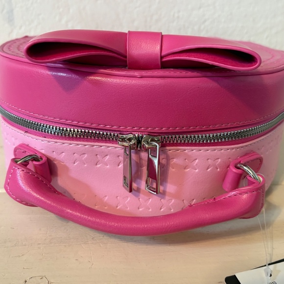 Monster High DRACULAURA Pink Bow Ribbon Crossbody Bag Purse - Picture 4 of 5